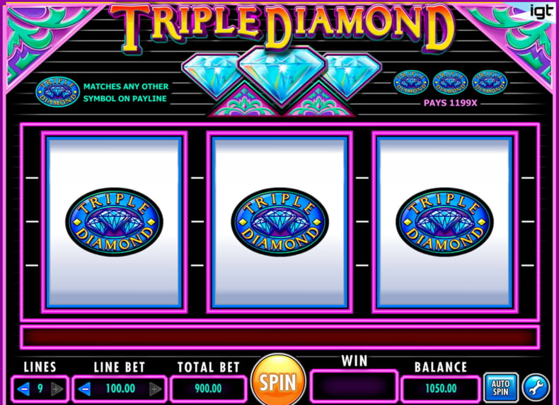Free triple diamond casino slots